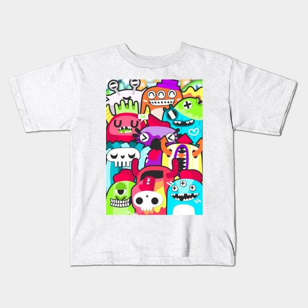 Doodle 42423 Kids T-Shirt by chachazart